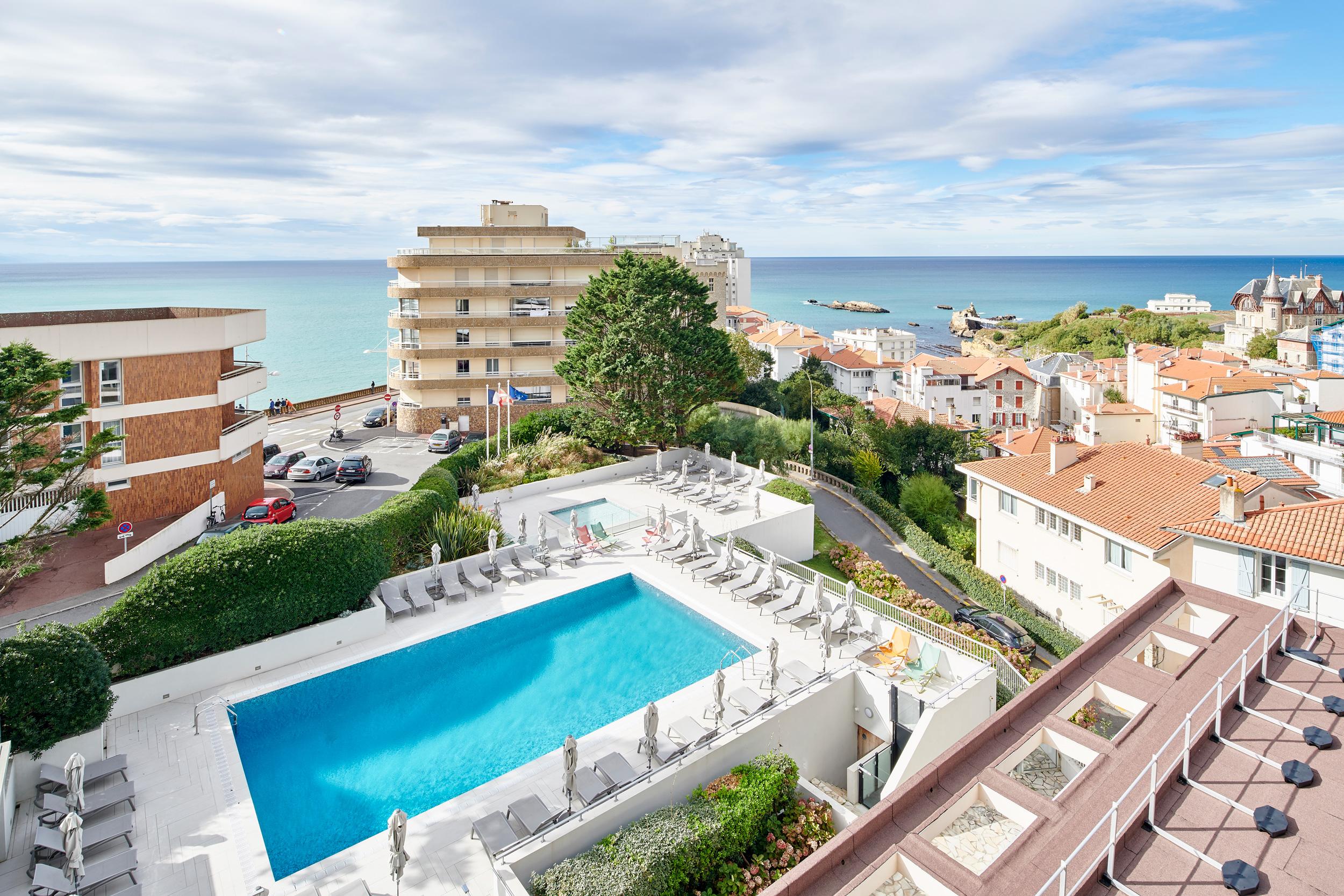 Résidence Vacances Bleues Le Grand Large Biarritz Extérieur photo